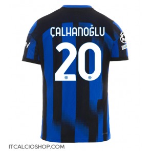 Inter Milan Hakan Calhanoglu #20 Prima Maglia 2023-24 Manica Corta